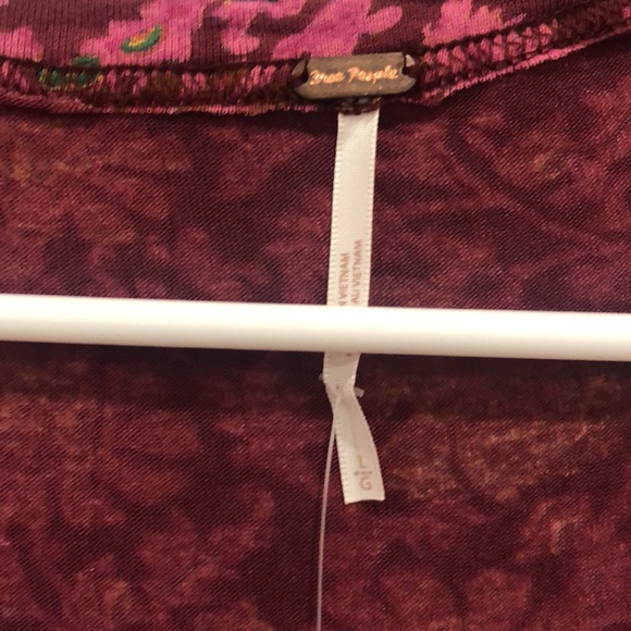 Free People NWT ($108 retail!) Olivia Printed Tunic Top/Dress 🌺 - Picture 5 of 10